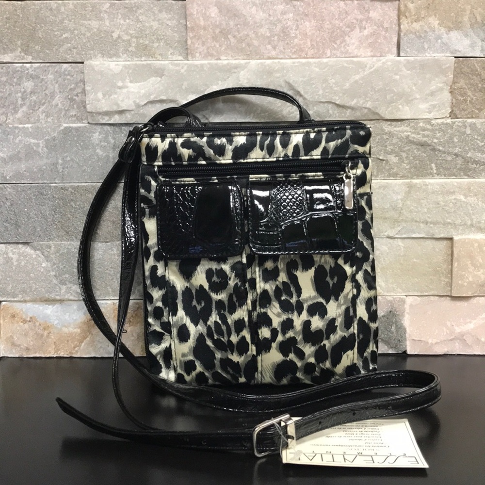 Koltov Leopard Print Crossbody